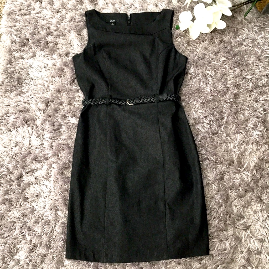 Agb Sleeveless Dress Black Size 4